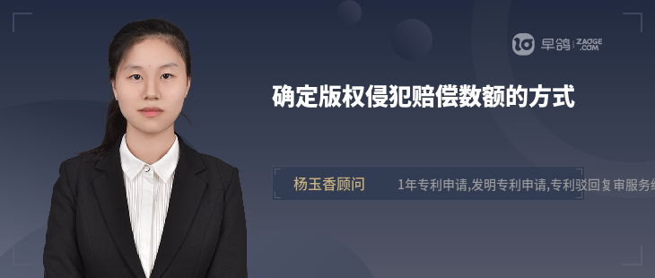 確定版權(quán)侵犯賠償數(shù)額的方式