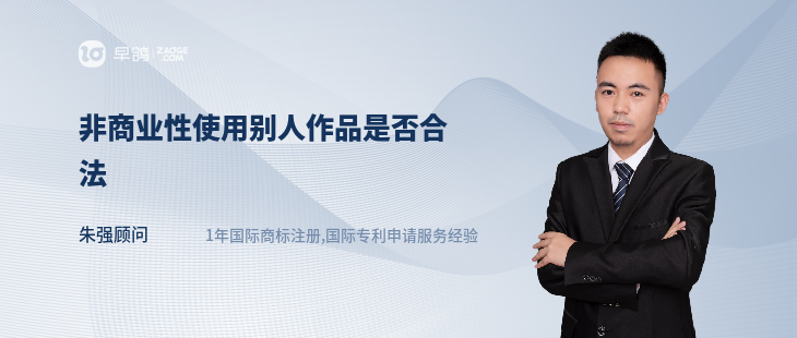 非商業(yè)性使用別人作品是否合法