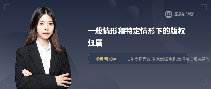 一般情形和特定情形下的版權(quán)歸屬