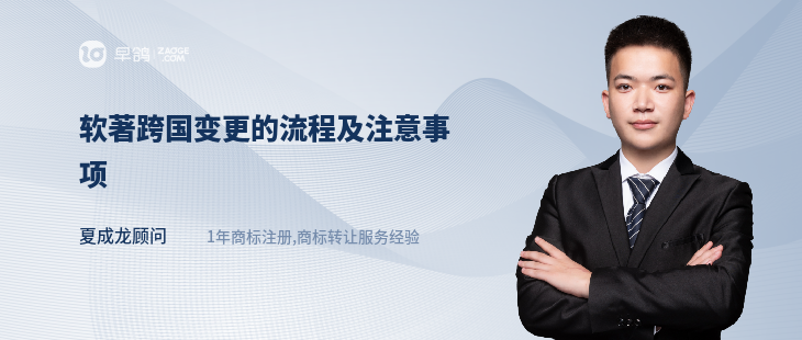 软著跨国变更的流程及注意事项